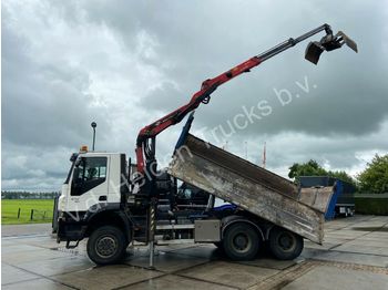 Camion benne Iveco TRAKKER AD380T41W 6x6 Manual | Kipper met Palfin