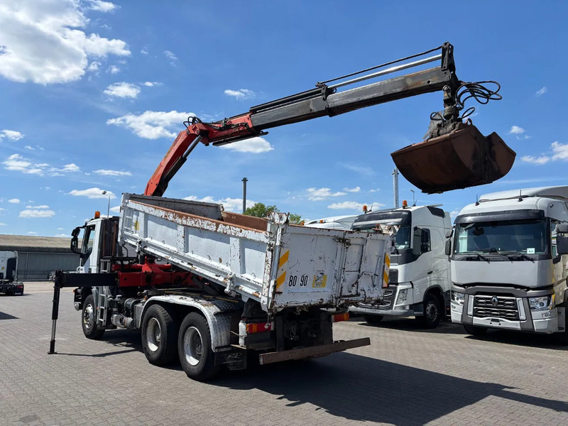 Camion benne Iveco Trakker 410 6X4 Manual Gearbox 2 Way Tipper + Palfinger PK15500