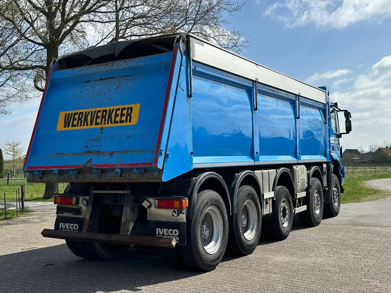 Camion benne Iveco Trakker 450 10X8 AJK KIPPER/MULTIKAP!!