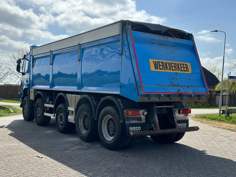 Camion benne Iveco Trakker 450 10X8 AJK KIPPER/MULTIKAP!!