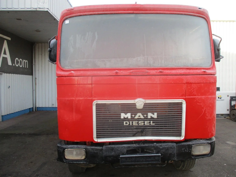 Camion benne MAN 19 280 , Eaton Manual , 3 way tipper , Spring suspension
