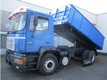 Camion benne MAN 19.422 , Manual , 3 way tipper , Spring suspension