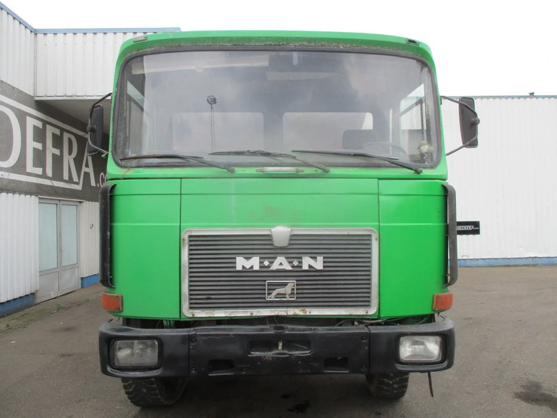 Camion benne MAN 26.280 , Manual , 6x4 , 3 Way Tipper , Spring suspension