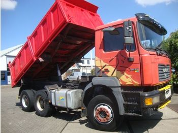 Camion benne MAN 26-414 meiler kipper 6x4