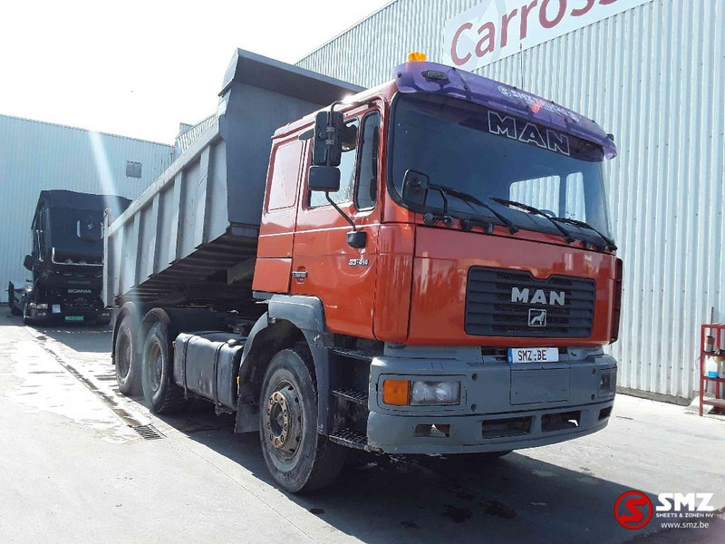 Camion benne MAN 33.414 tractor-tipper