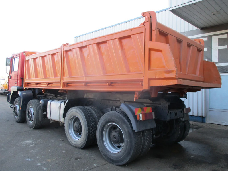 Camion benne MAN 35.414 , 8x4 , ZF Manual , EURO 3 , 3 way tipper , Spring suspension