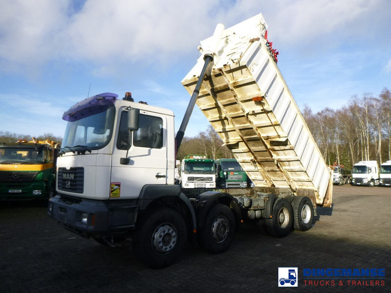 Camion benne MAN 41.414 8x4 tipper 20 m3