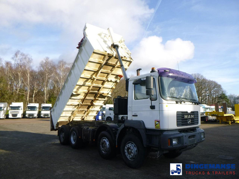 Camion benne MAN 41.414 8x4 tipper 20 m3