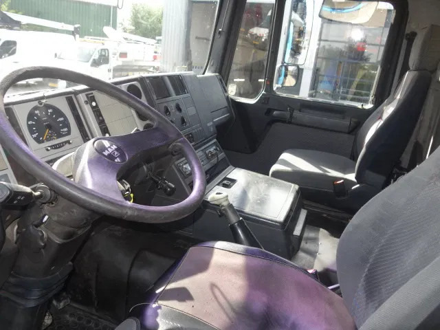 Camion benne MAN 41-414 MEILLER KIPPER 8X4,MANUAL POMP