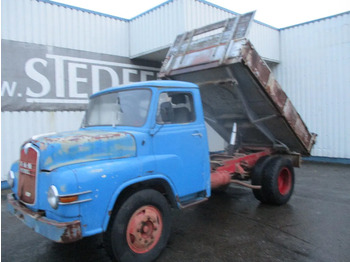 Camion benne MAN 520 , 11-136 , 6 Cylinder , Manual , 3 way tipper , Oldtimer