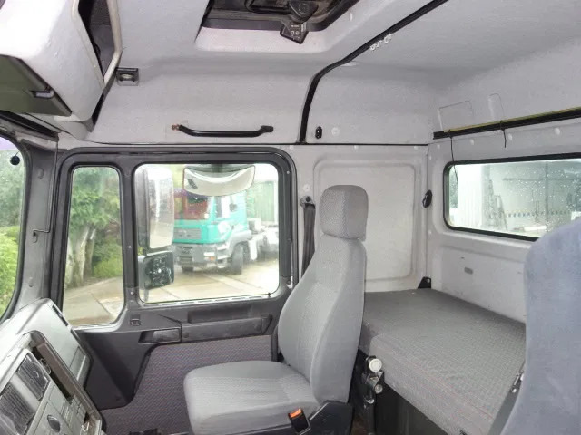 Camion benne MAN FE410 PK 8X8 MEILLER KIPPER,MANUALFEULPUMP