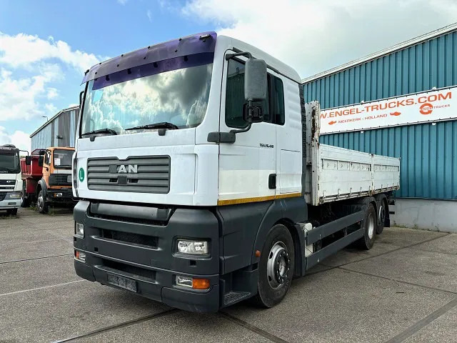 Camion benne MAN TGA 26.410 XL 6x2 KIPPER (6-CILINDER HEADS) (ZF16 MANUAL GEARBOX / LIFT-AXLE / HYDRAULIC KIT / AIRCONDITIONING)