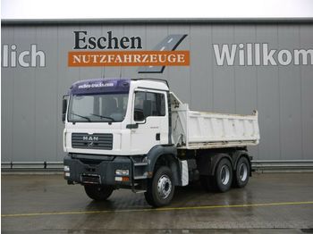 Camion benne MAN TGA 26.430 BB, 6x4, Klima, Blatt