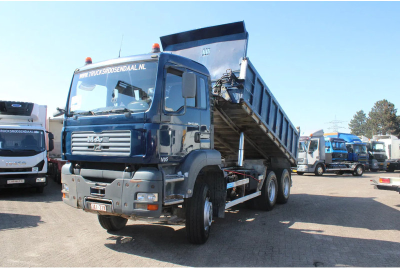 Camion benne MAN TGA 33.360 + 6X6 + MANUAL