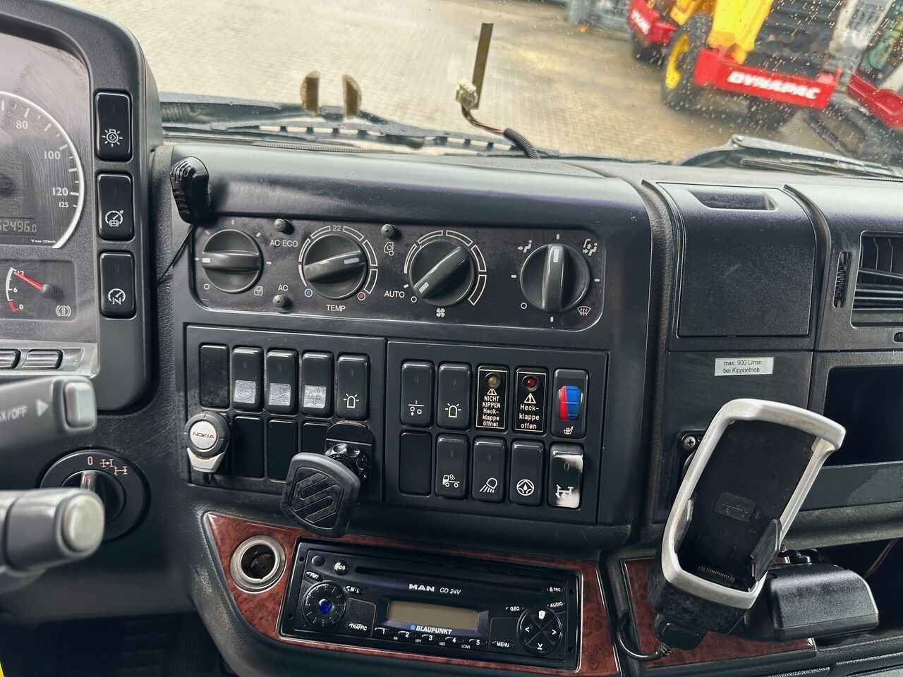 Camion benne MAN TGA 33.480 Wechselsystem Kipper Bordmatic + SZM Klima Retarder