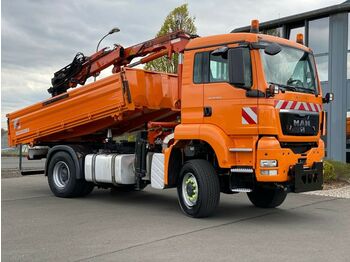 Camion benne MAN TGS 18.360 4x4 Kran / Funk/ Winterdiesnst