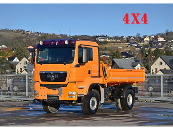 Camion benne MAN TGS 18.400 * KIPPER 4,40 m / 4x4 