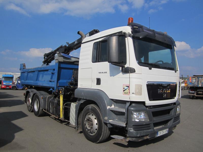 Camion benne MAN TGS 26.320