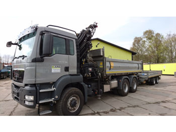 Camion benne MAN TGS 26.360 6x6H BL