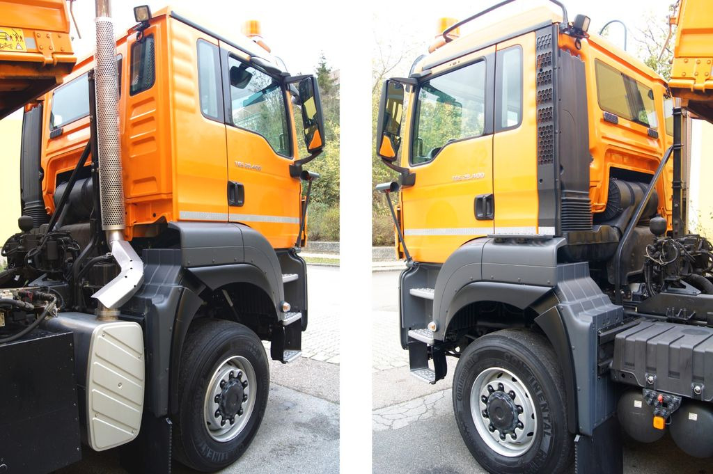 Camion benne MAN TGS 28.400 6x4-4 BL / Euro 5 EEV / Winterdienst / Streuer