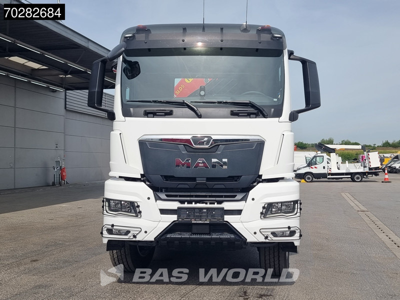 Camion benne MAN TGS 28.520 6X4 Palfinger PK24001 SLD 5 Kran 2-way tipper Retarder Big-Axle Liftachse Euro 6