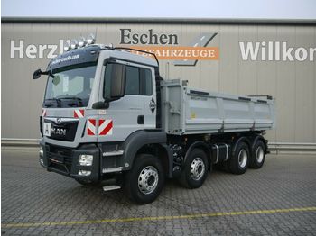 Camion benne MAN TGS 35.420 8x4BB, Meiller 3Seiten Bordmatik, AHK