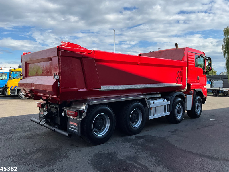 Camion benne MAN TGS 35.510 8X4 15m³ kipper