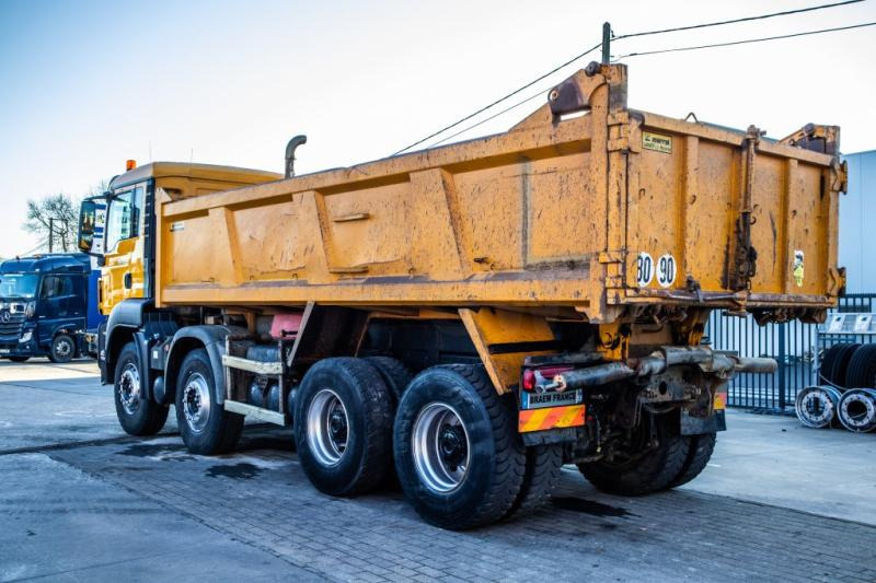 Camion benne MAN TGS 41.400 BB+E5 - 8X4