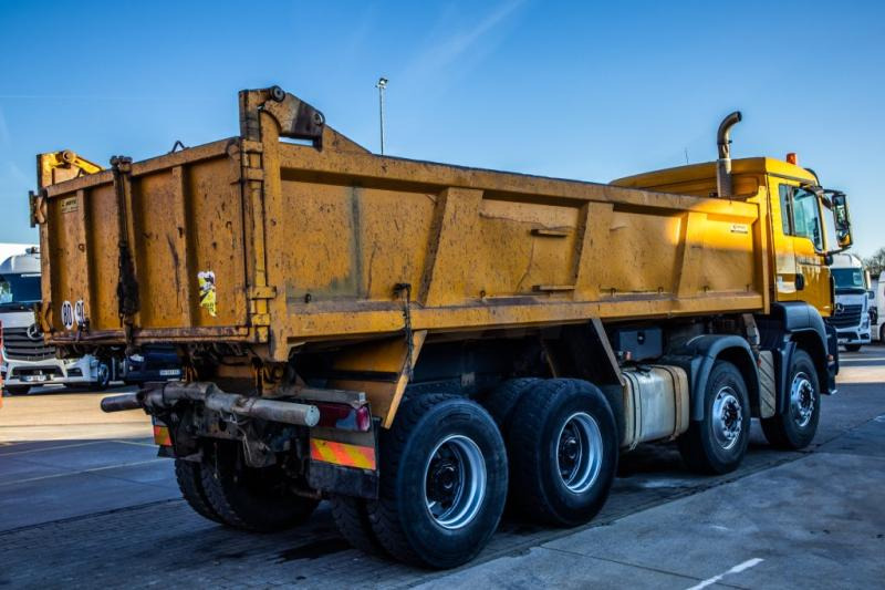 Camion benne MAN TGS 41.400 BB+E5 - 8X4