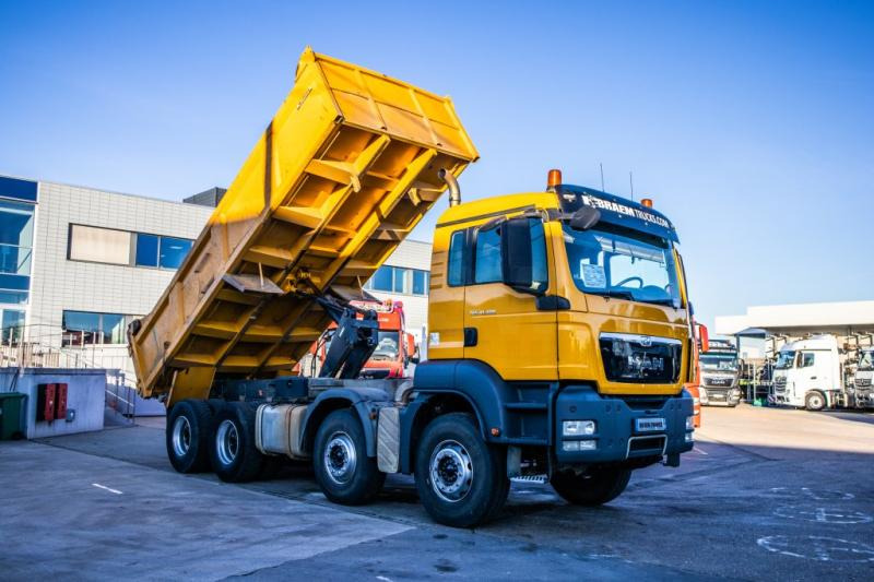 Camion benne MAN TGS 41.400 BB+E5 - 8X4