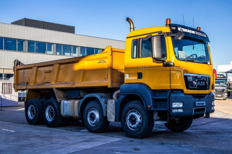 Camion benne MAN TGS 41.400 BB+E5 - 8X4