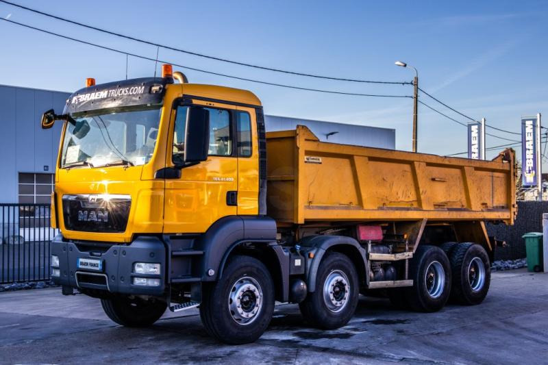 Camion benne MAN TGS 41.400 BB+E5 - 8X4