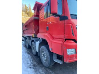 Camion benne MAN TGS 41.480 8x4 full steel