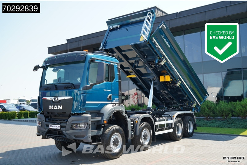 Camion benne MAN TGS 41.480 TGS 8X8