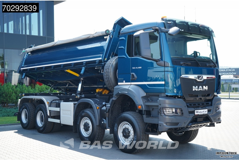 Camion benne MAN TGS 41.480 TGS 8X8