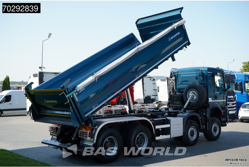 Camion benne MAN TGS 41.480 TGS 8X8