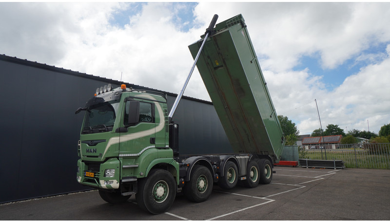 Camion benne MAN TGS 49.460 10X8 TIPPER 309.000KM