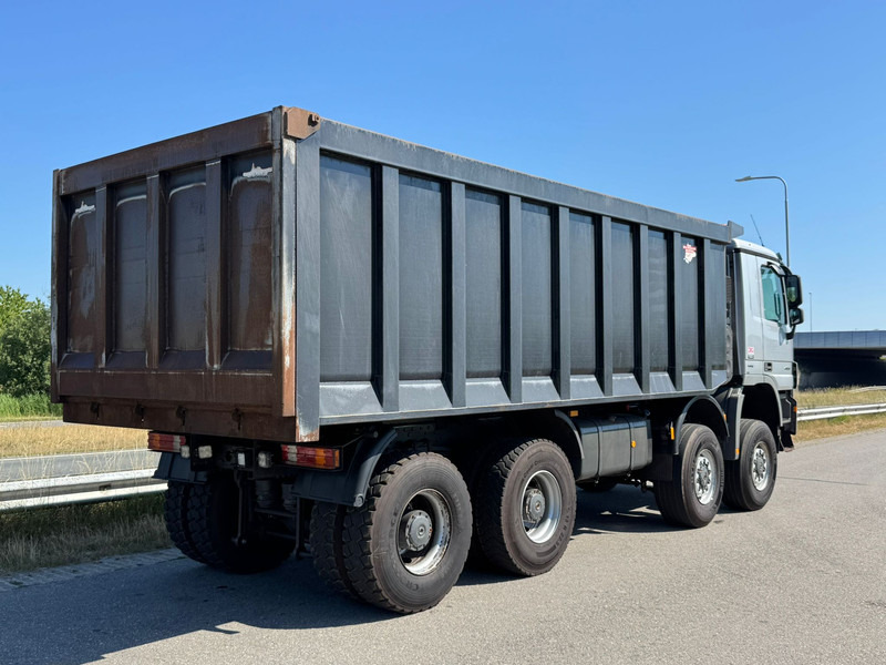 Camion benne MERCEDESBENZ ACTROS 4851 V8 8x8 tipper