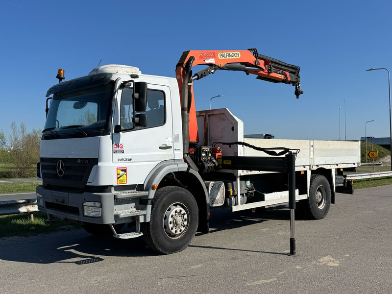 Camion benne MERCEDESBENZ Axor 1828 4x2 / palfinger PK10000