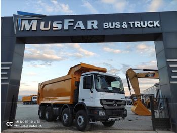 Camion benne MERCEDES-BENZ 4851 ACTROS V8