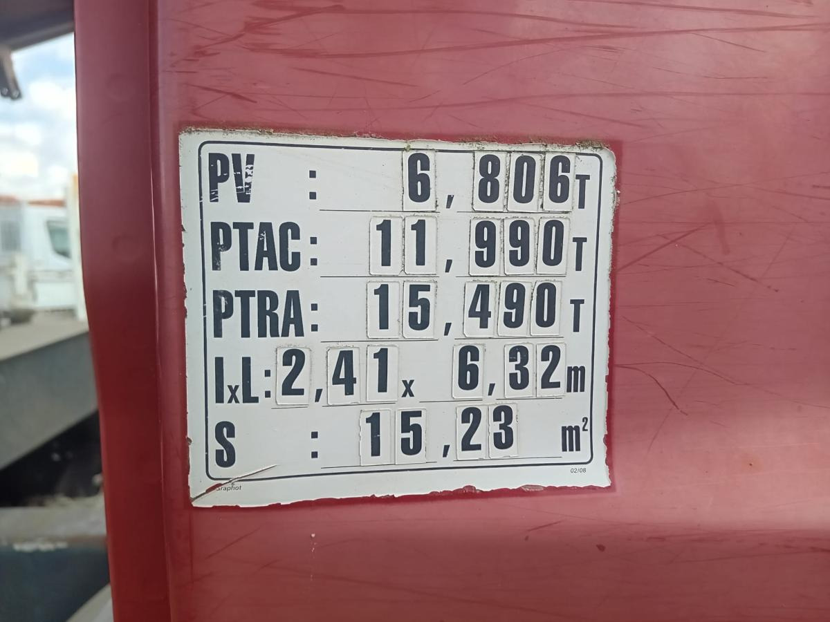 Camion benne Mercedes Atego 1224