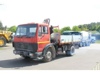 Camion benne Mercedes-Benz 1622 4x2 / Kipper + Kran