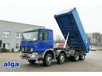 Camion benne Mercedes-Benz 3241 K Actros 8x4, Klima, Blattfederung