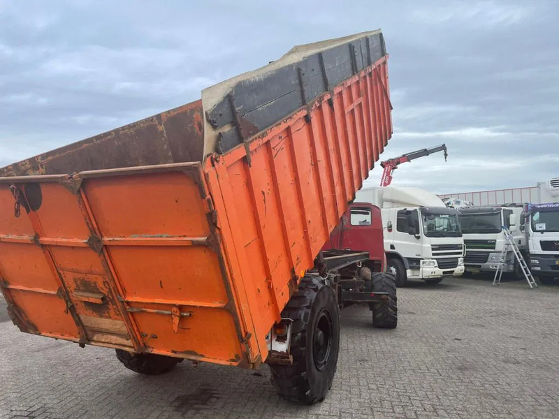 Camion benne Mercedes-Benz 813 + Manual + Kipper + 4x4