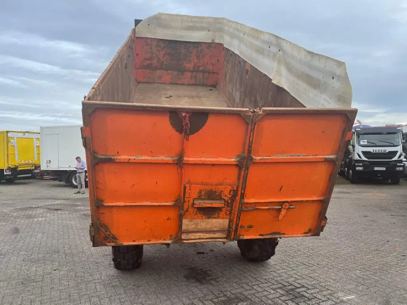 Camion benne Mercedes-Benz 813 + Manual + Kipper + 4x4