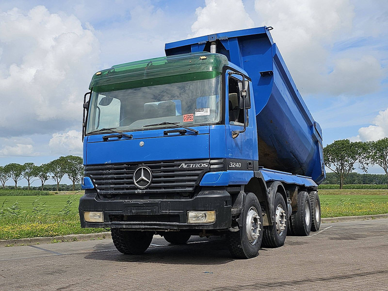 Camion benne Mercedes-Benz ACTROS 3240 8X4 FULL STEEL