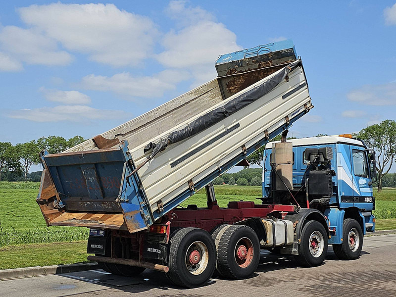 Camion benne Mercedes-Benz ACTROS 4143 8X4 EPS FULL STEEL