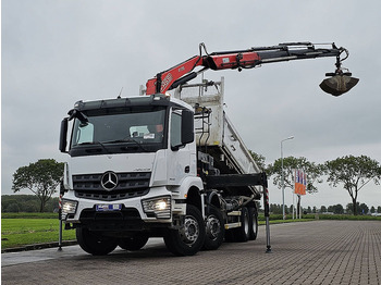 Camion benne Mercedes-Benz AROCS 3243 FASSI F175A023