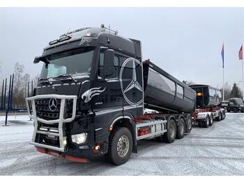 Camion benne Mercedes-Benz AROCS 3263LK 8x4 Autom.kasetti yhdistelmä