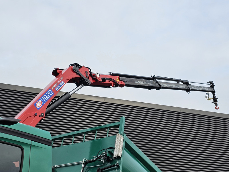 Camion benne Mercedes-Benz AROCS 4145 / 8X6 / TIPPER + HMF CRANE